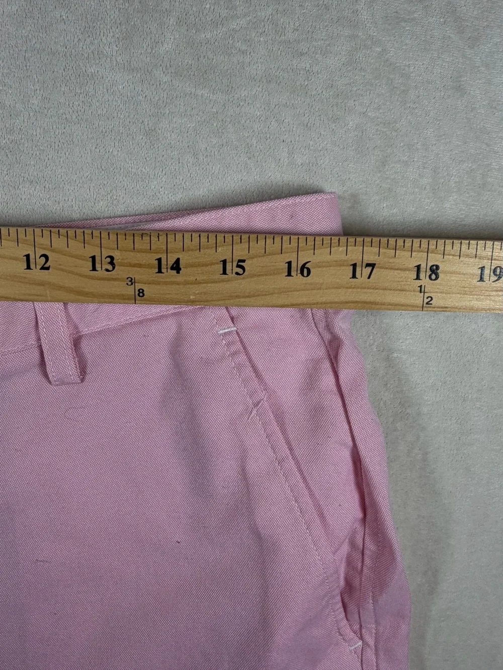 FootJoy 34W FJ Pink Flat Front Men's Chinos Golf Shorts